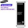 Original Replacement Battery For Samsung GALAXY NOTE4 N9100 N9108V N9106W Note 4 EB-BN916BBC EB-BN916BBE 3000mAh