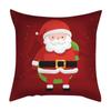 Povlaky na polštáře s vánoční tématikou Autodoplňky Kancelář Santa Claus Pohovka do obývacího pokoje Domácí povlaky na polštáře