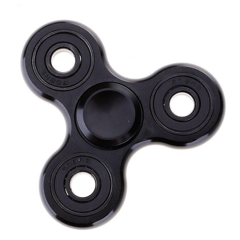 Alloy Spinner Aluminum Tri Spinner Silent Metal Toy Relief Stress