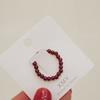 Natural Crystal Pearl Tourmaline Strawberry Crystal Bangles Women Fashion Jewelry Accessories Gift