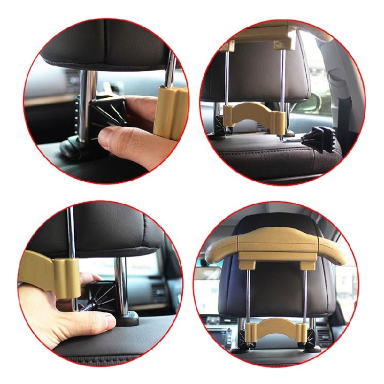 Auto-Kleiderbügel Kleidung Mantel Anzug Skalierbar Praktisch Stuhl für Sitz Aufbewahrungshalter