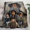 1PC The Lord of the Rings blanket, all-season lightweight home office outdoor nap multifunctional blanket, Christmas gifts
