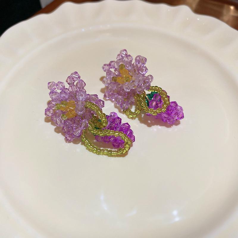 

Модные серьги, легкие роскошные длинные серьги в стиле ретро, ​​свежие и милые серьги, элитные серьги в подарок.