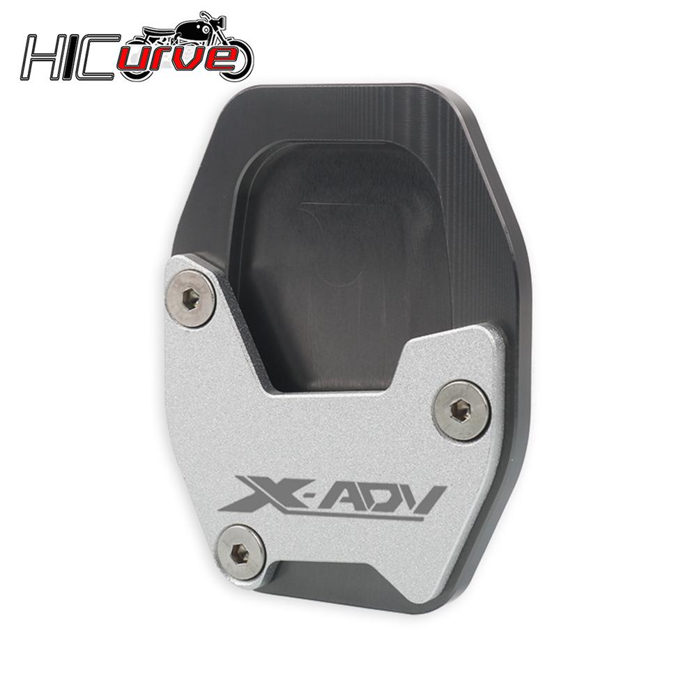 For HONDA X-ADV750 XADV750 X-ADV 750 2021 2022 2023 Motorcycle Accessories Kickstand Extension Foot Side Stand Enlarge Plate Pad