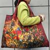 Borsa Tote da Viaggio Pieghevole Ecologica con Cartoni Animati - Borsa da Shopping a Spalla Singola di Grande Capacità per Donne