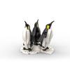 Kids educational building toys gift building blocks moc animal model ornaments antarctic emperor penguin plastic building blocks