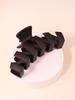 1 piece suitable for long hair anti slip matte delicate hair clip, matte black hair clip For Hair Accessories