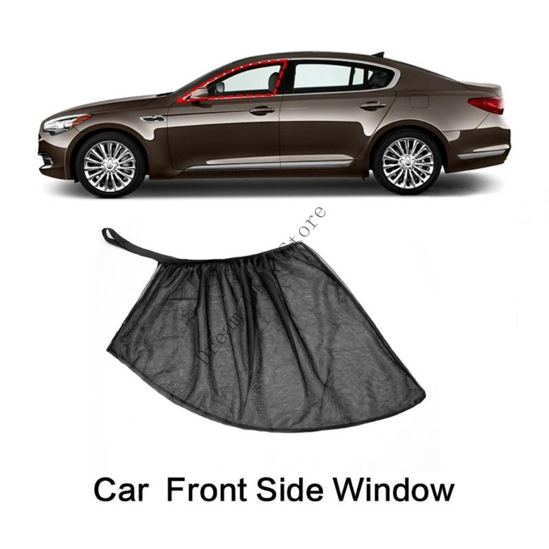 Q1FD Car Sunshade Curtains Side Window Shade Car Curtains Protective Mosquitoes CN