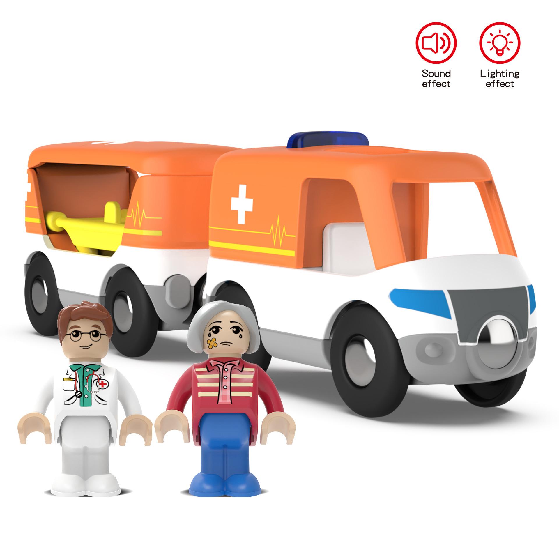 Детский набор электропоездов, локомотив, магнитный поезд, вагон, литой слот, игрушка, подходит для деревянного поезда, железнодорожных путей, игрушки для детей, подарок