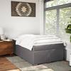 Maison Exclusive - Sommier à lattes de lit avec matelas gris 120x190 cm similicuir
