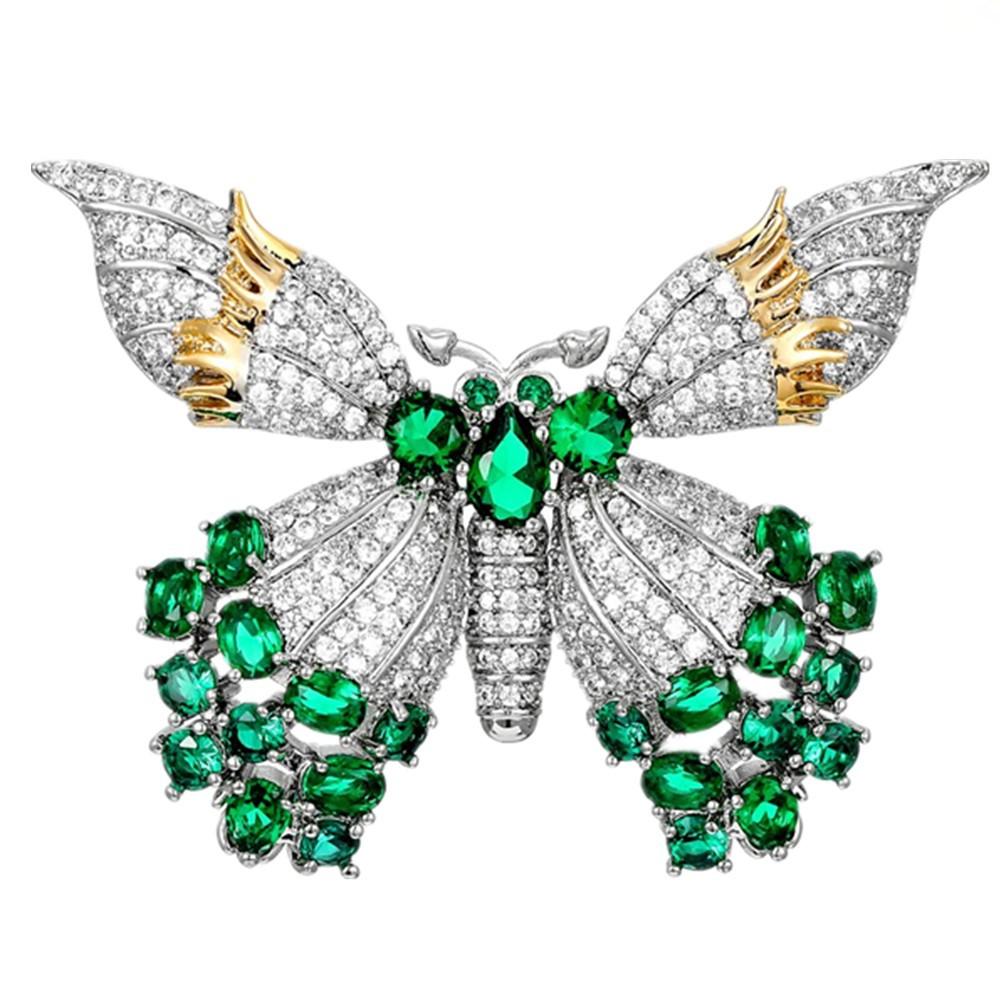 Senior Brooches Flower Leaf Brooch Pins for Women Suit Pendant  Fashion Brooches Jewelry