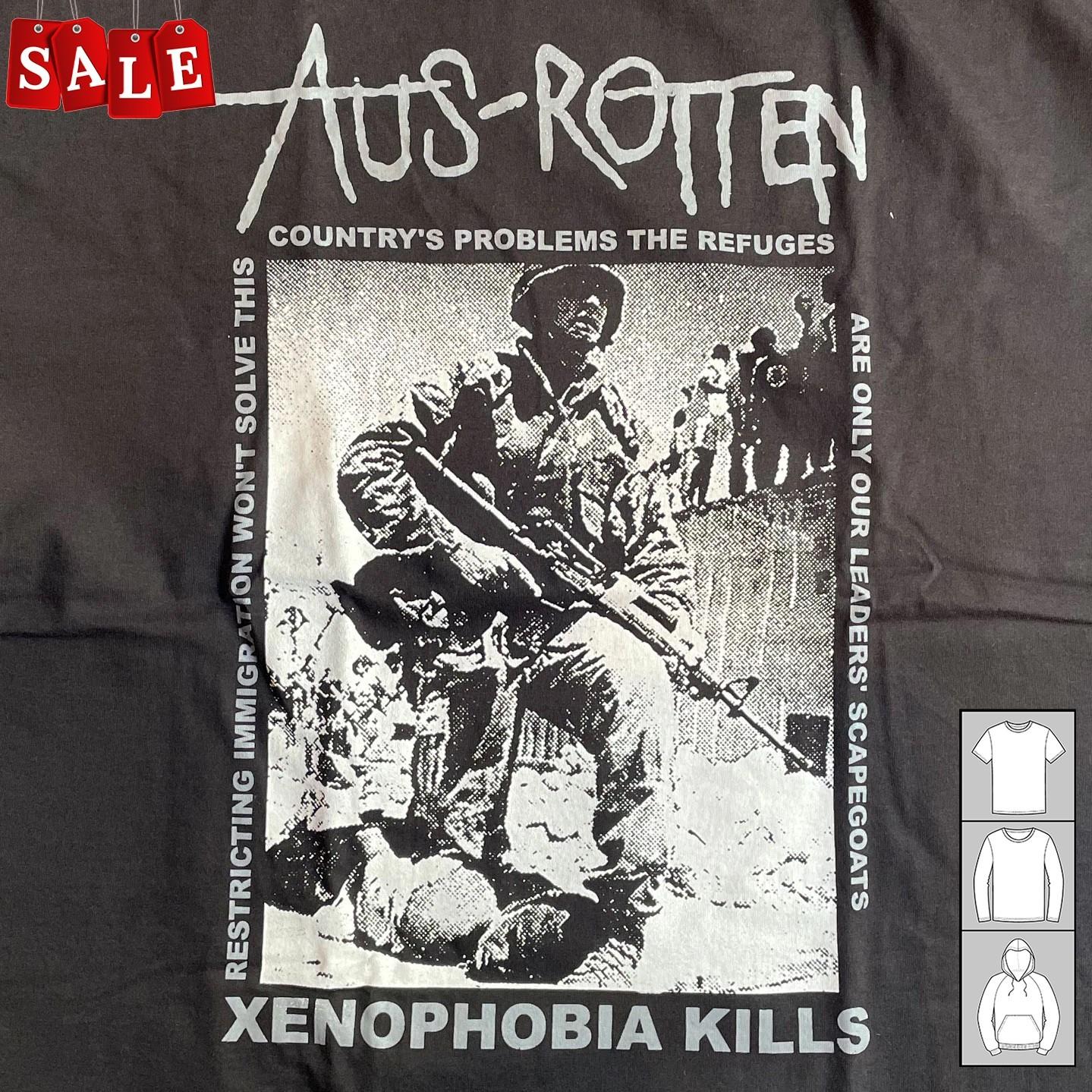 New Popular Aus-Rotten Band Music Gift For Fans Unisex S-5XL Shirt LW903 S