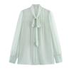 European and American Style, New Women's Clothing, Foreign Style, Fashionable and Fashionable, Two-color Light and Elegant Shirt