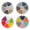 Plastic Head Balls Fishing Accessory Fly Tying Head Beads 2mm-3.5mm Fly Tying Head Slotted Beads Fly Tying Materials