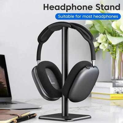 2/1PCS Aluminium Alloy Headphone Stand Holder Gaming Headset Stand Rack Desktop Organizer Display Earphone Hanger Bracket