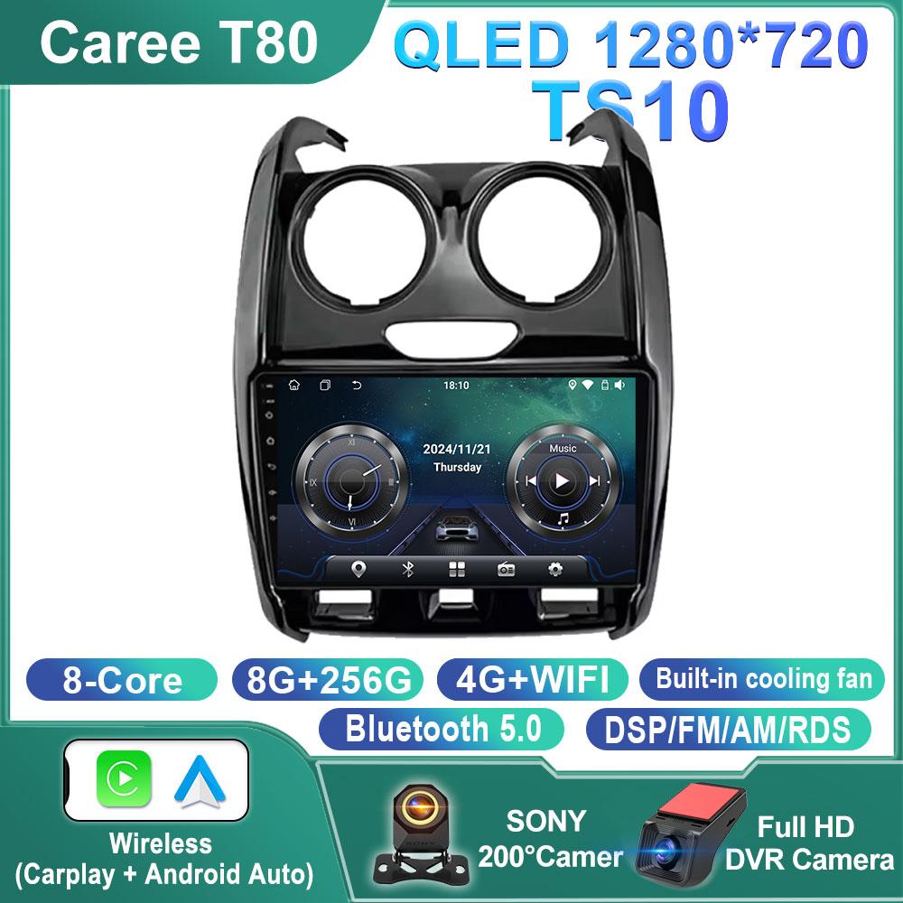 Car Radio Multimedia Player For Renault Duster D 2015 2016 2017 2018 2019 2020 Lada Largus 2021 Android Auto Stereo Navigation