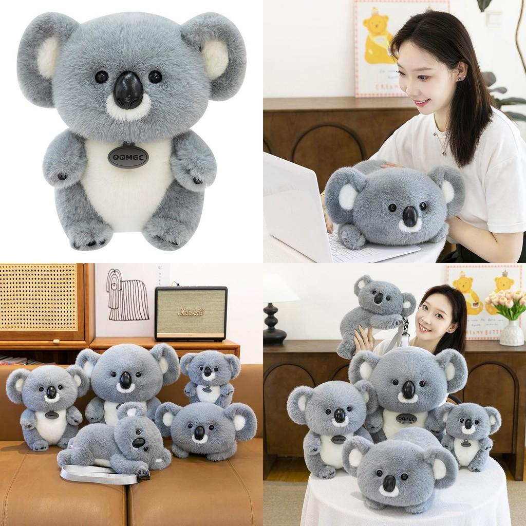 Cute Cartoon Gray Koala Plush Doll Children Toy For Kids Gift And Zoo Souvenir
