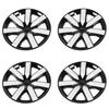 4Pcs Car Hub   19in Sporty Look  Ive Buckle Installation Wheel Hub   Cover for   2021 To 2024
