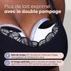 Emy Double Pump | Portable Hands-Free Breast Pump