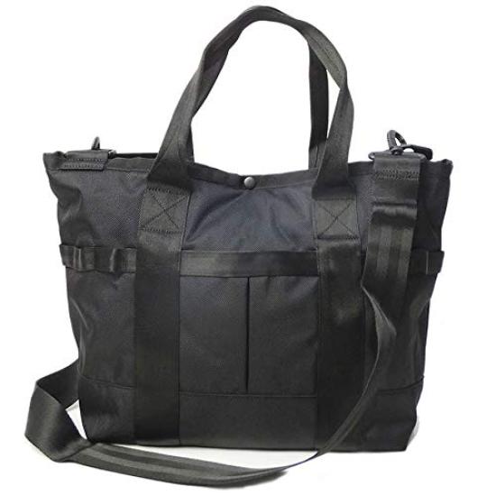 New Era Tote Bag with Shoulder 11404124 2-Way Strap, 22L, Black,