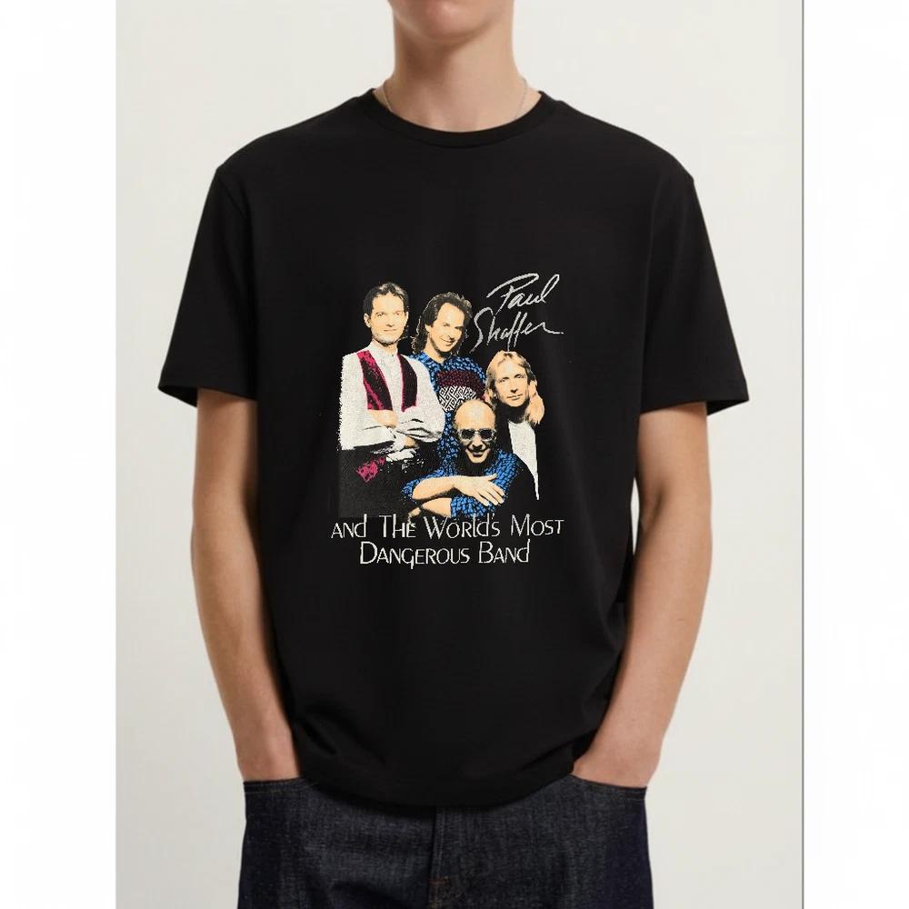 Paul shaffer the worlds most dangerous band tshirt S