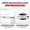 bfxhr7 8Pcs Car Door Bowl Handle Protector Stickers Anti-scratch Film for Tesla Juguete Coil 4 Model 3 2022 Y X S Cc3 Car Accessories