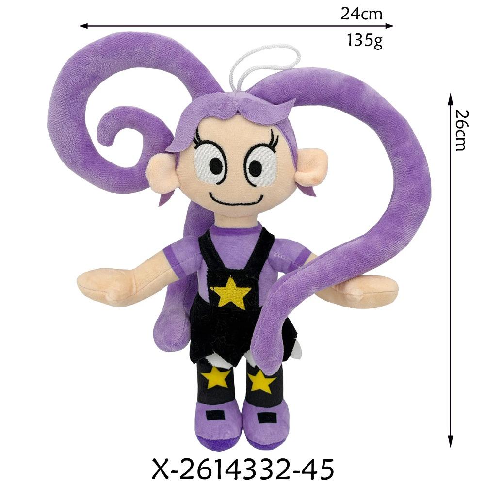 12styles New Horror Game time 5 Giblet Keychain Chum Chompkins Plush Doll Cute Anime Peripherals Toy Birthday Christmas Gift