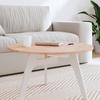 VidaXL Table Top Ø70x1.5 Cm Round Solid Beech Wood 355910