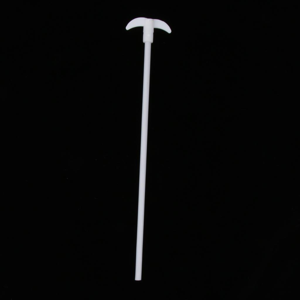 SDENSHI PTFE Stirring Rod Overhead Stirrer Mixer Shaft Paddle for Flask 25055 Mm