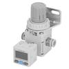 Air Pressure Regulator with Bracket Digital Pressure Gauge Pneumatic Vacuum Pressure Regulating Valve 8mm 5 16in