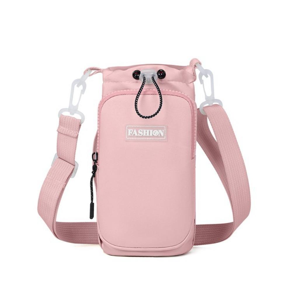 Adjustable Shoulder Strap Crossbody Water Bottle Bag Casual Waterproof Water Bottle Protective Sleeve Wear-resistant