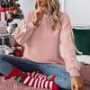 New Autumn Collection: Women’s Long-Sleeved Sweatshirt with Bow Detail for Valentine’s Day Dates