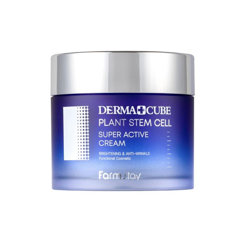 

FARM STAY Dermacube Суперактивный крем со стволовыми клетками растений 80 мл (3 варианта) 1pcs