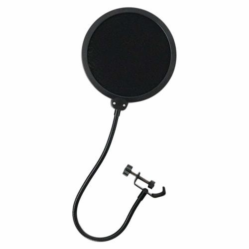 

SD GAZER PF1 Pop Guard, Pop Blocker, Pop Filter for Vocal Recording, Home Recording, and Streaming - Dual-Layer Construction for Clear Recording, Blac