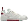 New LiNing 001 BTC Slip Resistant, Abrasion Resistant, Balance, Lightweight Low Top Skateboard Shoes Unisex White Red AECR001-4