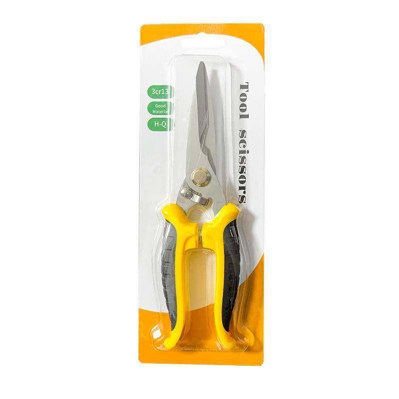 Industrial Grade Stainless Steel Electrician Scissors - 7/8 Inch Tin Snips for Aluminum & Composite Panels