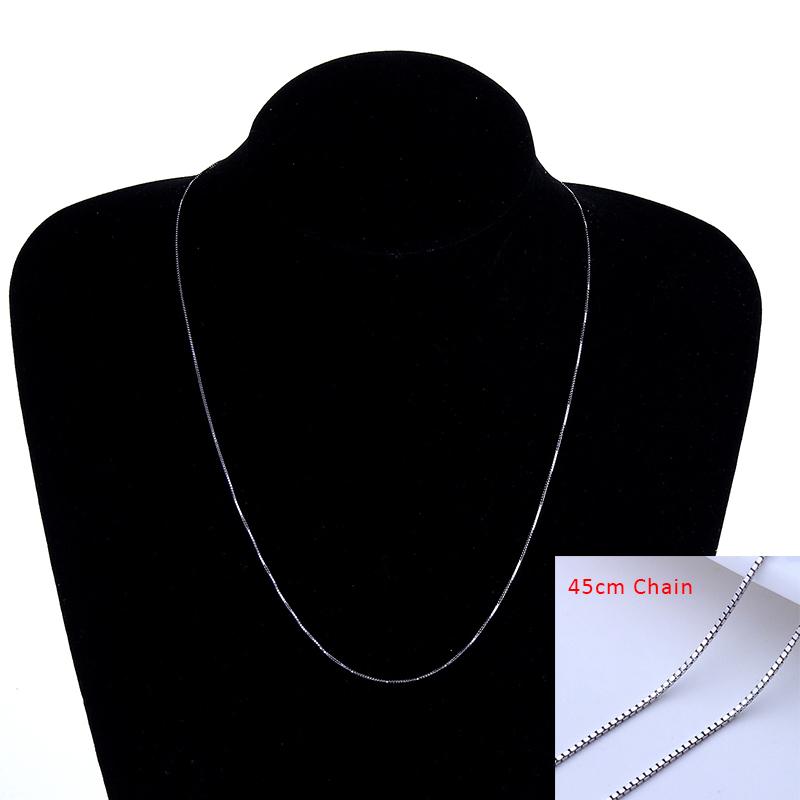 AAA Zircon 100% Natural Freshwater Pearl Pendants For Women Elegant Silver 925 Necklace 45cm Fine Jewelry(No Chain)