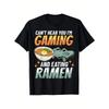 European Sizes Funny Printed T-Shirt for Men Retro Style Gamer Tee with Graphic, Casual Comfort Fit, All-SeasonT-shirt for Men