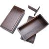 Lunch boxes, Japanese Traditional Wooden Lunch Containers Double Layer Wooden Box for Picnic Sushi