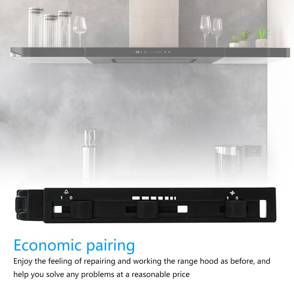Dunstabzugshaubenschalter Multifunktionaler Küchenabzugshauben-Steuerschalter Ersatz für Küchenlüftung