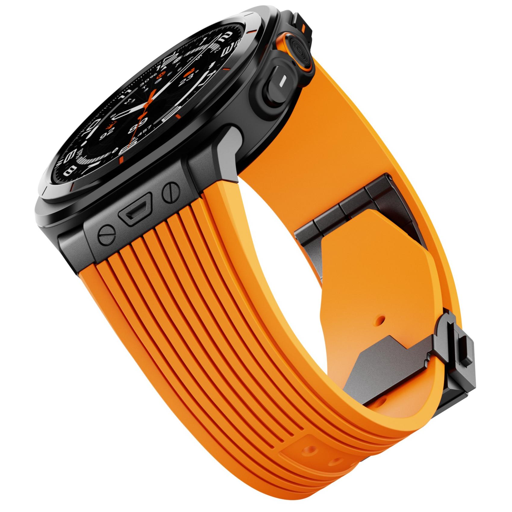 

Спортивний ремінець для Samsung Galaxy Watch Ultra 2025 47 мм Браслет з нержавіючої сталі з пряжкою для Samsung Galaxy Watch Ultra Розкішний браслет Galaxy Ultra(2025)