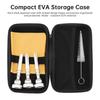 Silver Plated Brass 3pcs Trumpet Mouthpiece Set 3C 5C 7C Includes Brush Cloth EVA Case Professional Beginner Bach Conn King