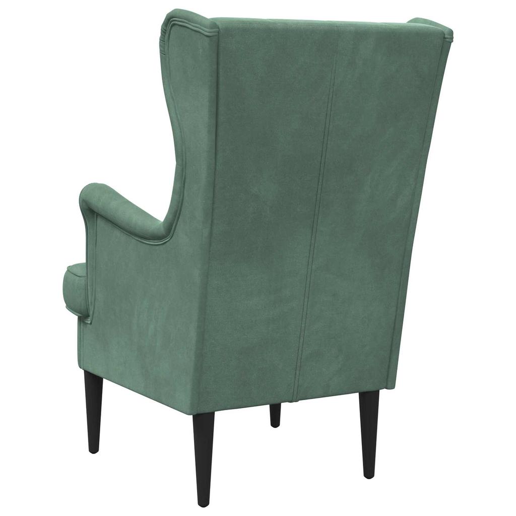 Armchair Sea Green Velvet