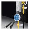 Rotating Car Wash Brush, High Pressure Water Gun Washing Car Wash Brush, 360 Degree Automatic Rotating Car Brush, Telescoping Multifunctional Car