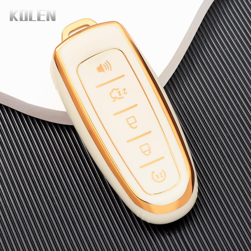Tpu Car Key Case Cover For Ford Edge Escape Expedition Explorer Focus Taurus Flex C-Max For Lincoln Mks Mkt Mkx Mkz Navigator