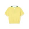 New MLB New York Yankees Polo Shirts Women's Yellow 3FKPV0543-50YEL