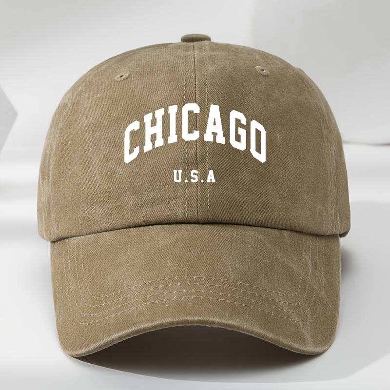 Trendy and Versatile Letter Print Men's Baseball Cap, Breathable, Sweat-absorbent, Quick-drying, Adjustable Casual Sports Sun Hat