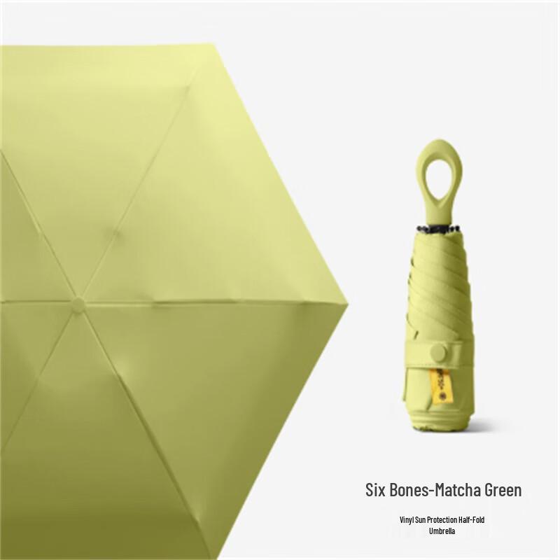 UV Protection Portable 5-Fold Capsule Umbrella