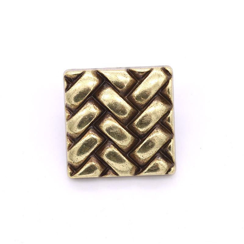 5 Stück Metallknöpfe Galvanisiert Imitation Alt Retro Gold Bronze Knöpfe Mantel Trenchcoat Blazer Knöpfe