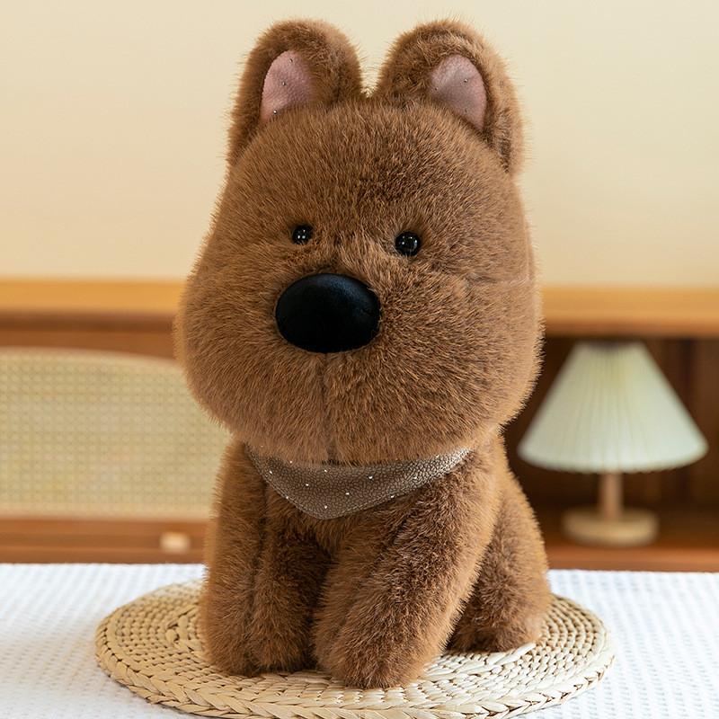 

Белый вест-хайленд-терьер Мягкая плюшевая игрушка-собака Детский рождественский подарок Кукла Подарок 25cm